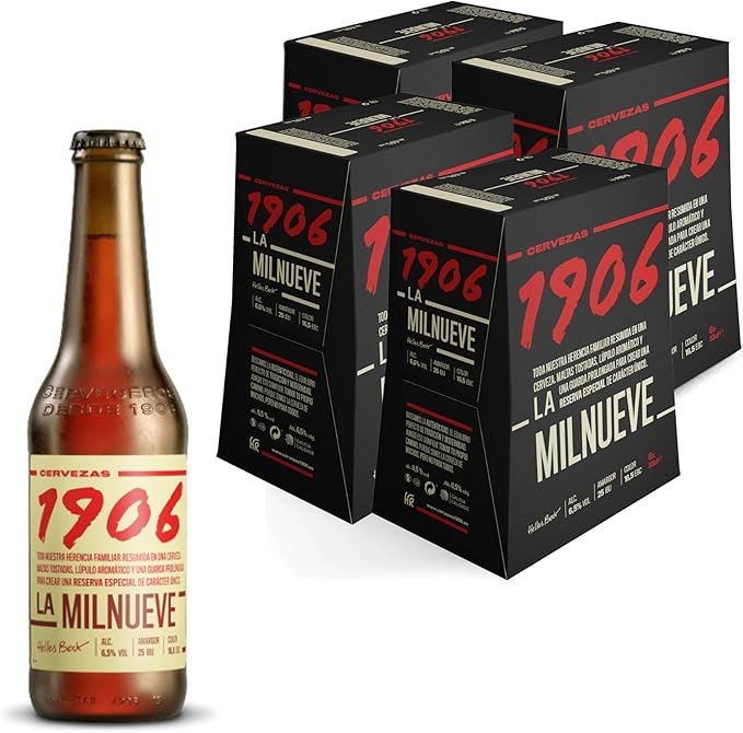 Pack 24 botellas cerveza 1906 Reserva Especial