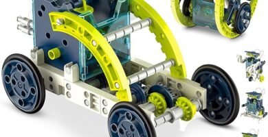 Robot solar juguete educativo STEM 12 en 1 montado