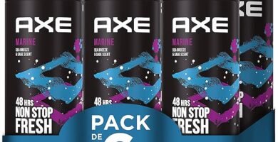 Pack 6 desodorantes Axe Marine bodyspray hombre
