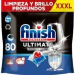 Bolsa de 80 pastillas lavavajillas Finish Powerball Ultimate Infinity Shine.
