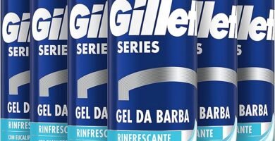 Pack 6 botes gel de afeitar Gillette Series Eucalipto