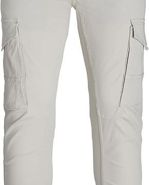 Pantalones chinos Jack and Jones gris hombre