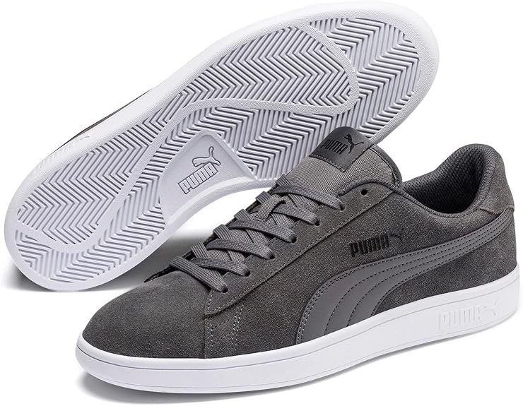 Zapatillas Puma Smash V2 negras de piel en oferta
