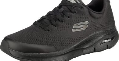 Zapatillas Skechers hombre color negro cómodas oferta