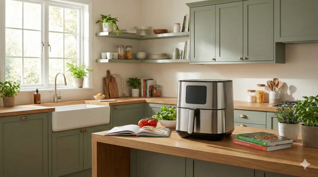 Comparativa de las mejores freidoras de aire en Amazon y guía de compra para elegir freidora sin aceite.